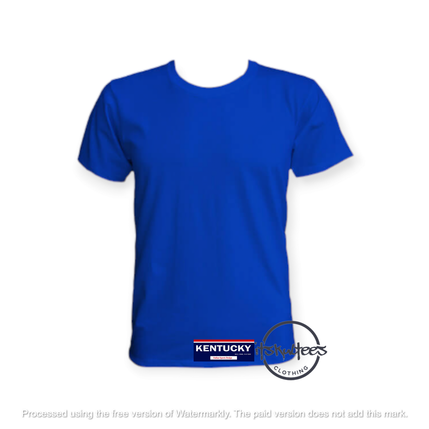 itskultees Kentucky T-Shirt for Men Round Neck Colored